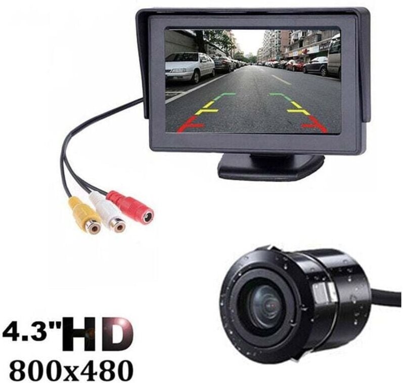 XVX - Stück Rückfahrkamera mit 4,3-Zoll-Bildschirm CST-919