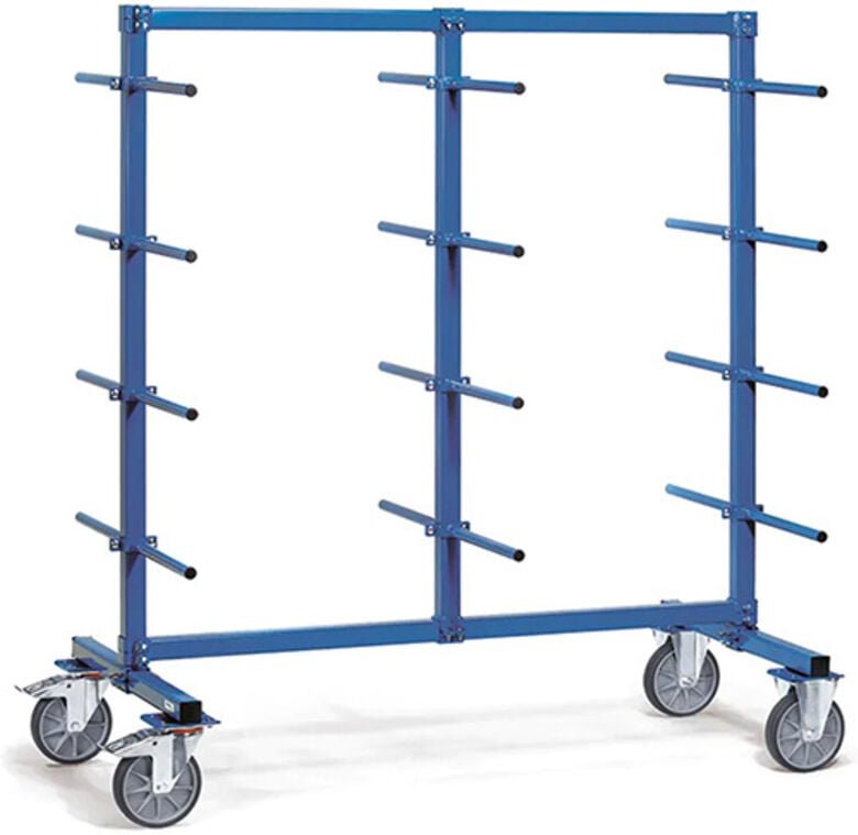 Auslegerwagen Nutzlänge 2000 mm - Tragfähigkeit 500 kg - 4626