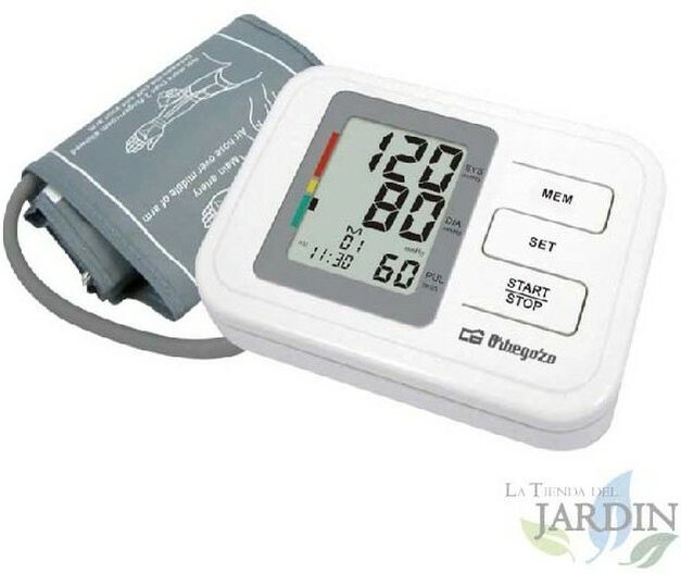 Suinga - Orbegozo Arm-Blutdruckmessgerät. 2 Lagerspeicher 60/60. lcd Bildschirm.