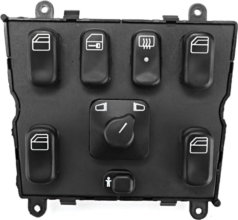 Zoternen - Andere Ersatz-Hauptschalter für Fensterheber A1638206610 Passend für Mercedes Benz W163 ML320