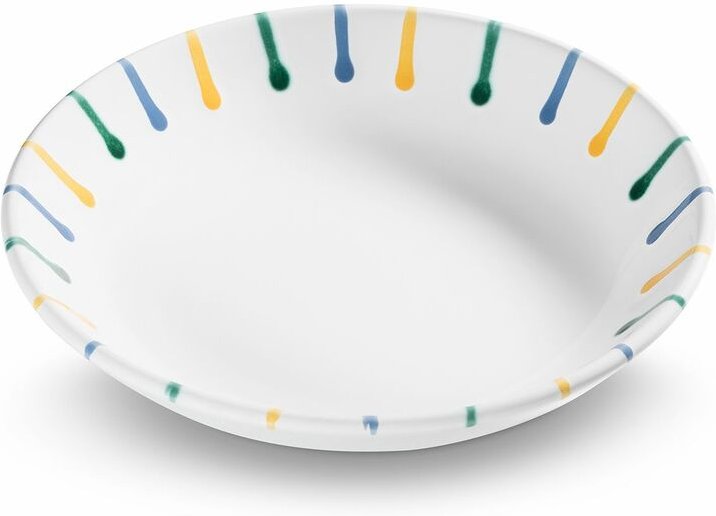 Thumbnail - Gmundner Keramik - Buntgeflammt, Suppenteller Cup (ø 20cm)