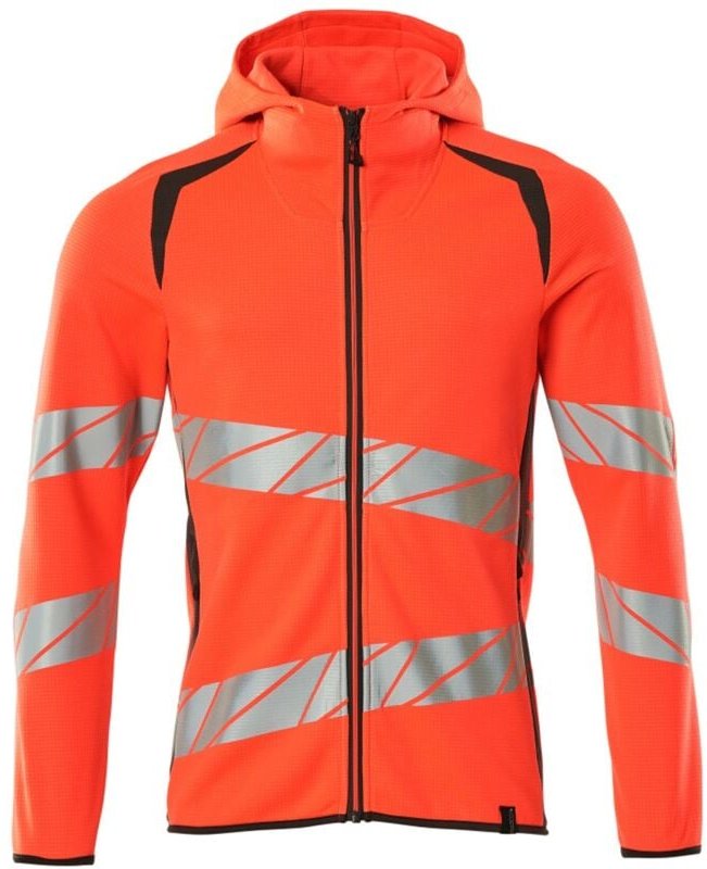 Thumbnail - Mascot Kapuzensweatshirt 19284-781-22218 Gr. 5XL hi-vis rot/dunkelanthrazit