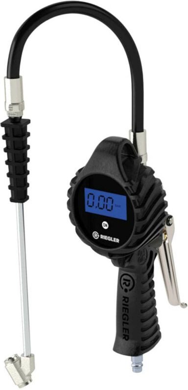 Riegler - Digitaler Handreifenfüllmesser ts, Mano ø 80 mm, 0-12 bar
