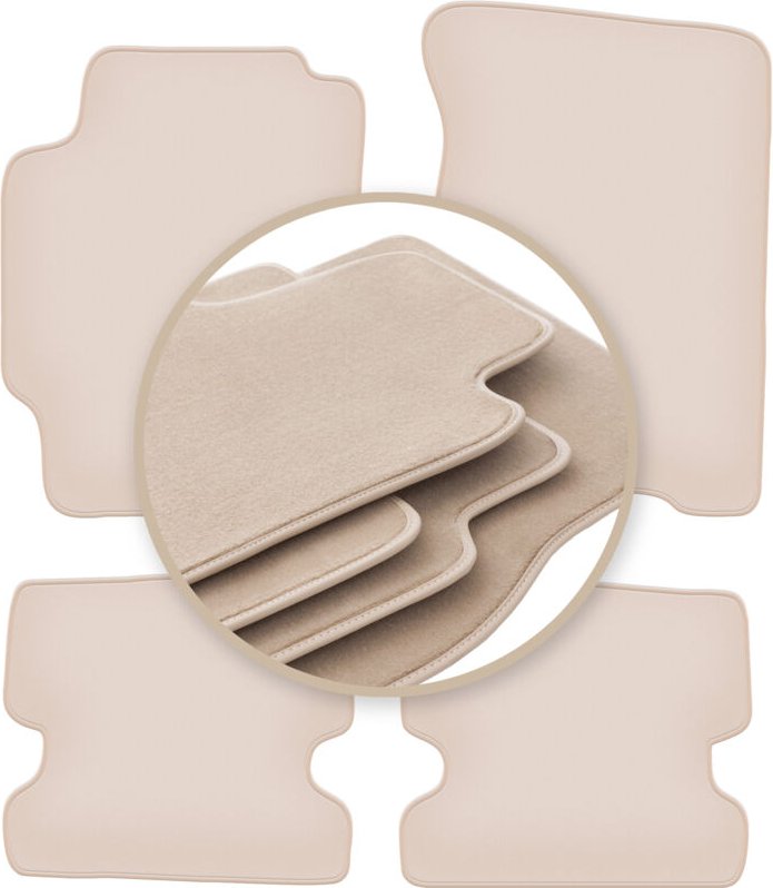 Beige PREMIUM-Matten für: Ford Probe MK2 Coupé 1993-1997