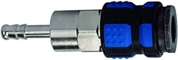 Schnellverschlusskupplung nw 7,8, hoher Durchfluss, Tülle lw 10 - Riegler