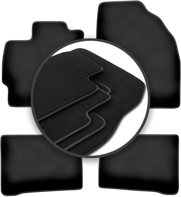 Premium-Fußmatten für: Toyota Prius III Schrägheck (2009-2011)