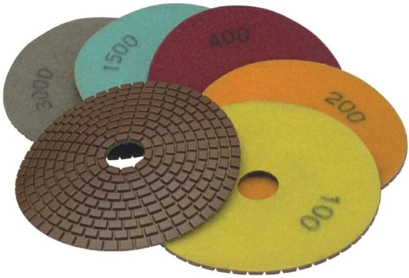 Dedra.dysk polerski 125mm gr.100