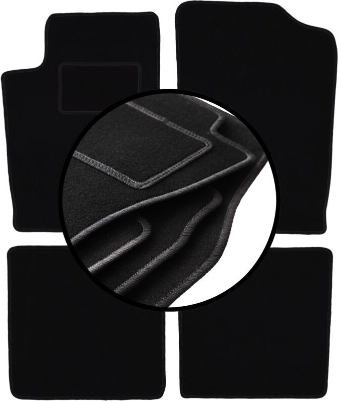 Komplettset Veloursmatten für: Citroen Xsara Break, Kombi, Fließheck (1997-2006)