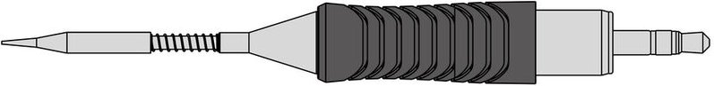 Rtms 004 c ms Lötspitze Konisch Spitzen-Größe 0.40 mm Inhalt 1 St. - Weller
