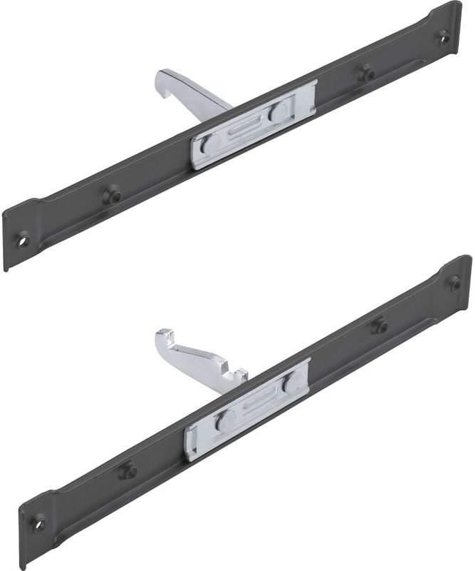 Fronthalter-Set kb 150/200 mm Hochschrank Standard Anthrazit - Peka