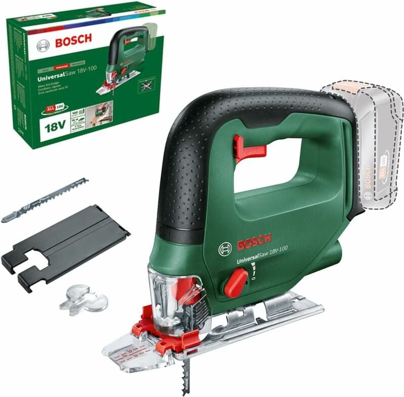 Diy UniversalSaw 18V-100 Akku-Stichsäge solo (0603011100) - Bosch