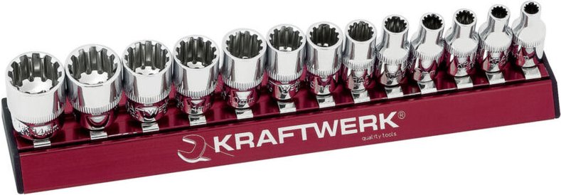 Kraftwerk - 13-t. COMBI-Stecknusssatz magalu 1/4'