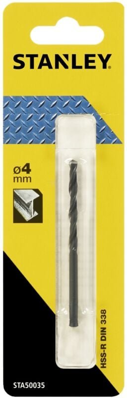 HSS-R Laminierter Metallbohrer ø 4mm STY-STA50035-QZ