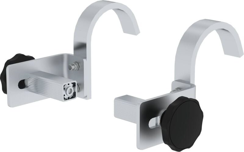 Günzburger Steigtechnik 2x Leiterkopfsicherung Sprossenloch Ø 80 mm - 019312