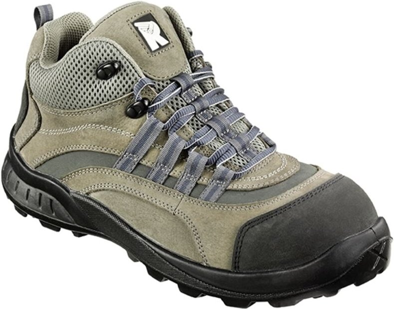 RUNNEX® S2-Sicherheitsschnürstiefel TeamStar, Schwarz/Grau/Blau