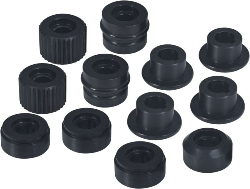 Walzen für Sickenmaschine 12 Stk. Stahl Vidaxl