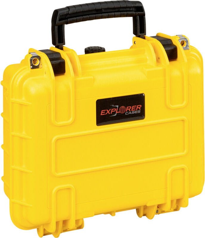 Thumbnail - Outdoor Koffer 2712HL.Y e yellow empty (b x h x t) 28 x 20 x 12 cm Gelb 2712HL.Y e - Explorer Cases
