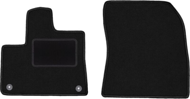 Vordermatten schwarz für: Citroen Rifter Kombivan (2018-)