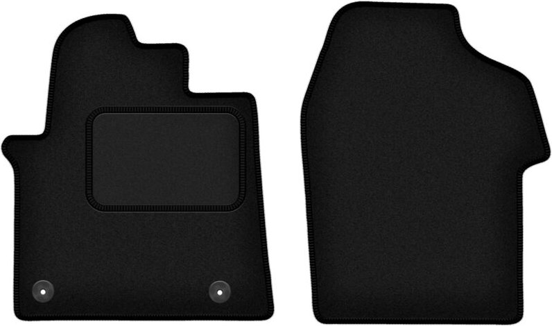 Vordere Matten schwarz für: Citroen Jumpy III Kastenwagen (2018-)