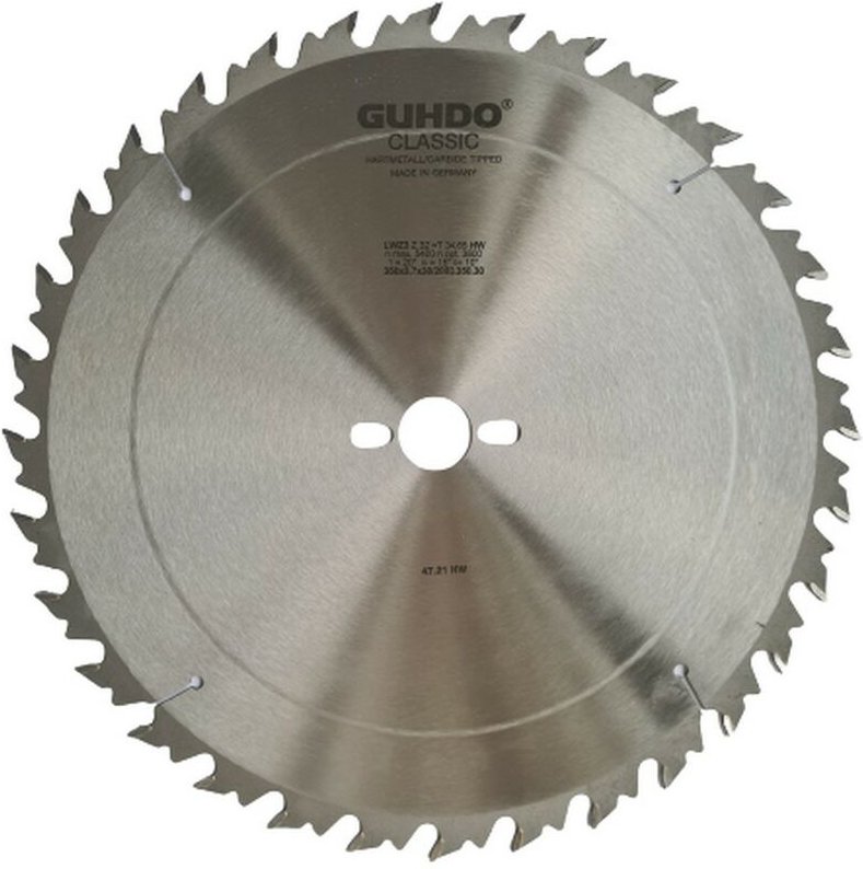 Guhdo - Flury HM-Blatt 350 x 30 z. 32W Kreissägeblatt Wechselzahn 2003.350.30