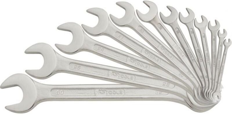 Ks Tools Doppel-Maulschlüssel-Satz, 12-tlg, 6x7-30x32 mm