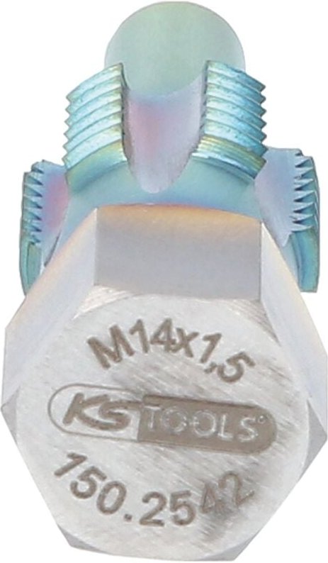 Ks Tools Gewindeschneider mit Führungsbolzen für Temperatursensoren, M14x1,5