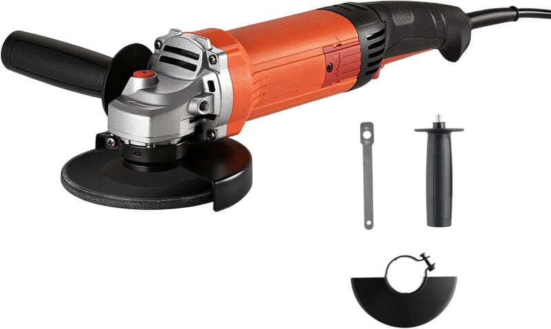 Mophorn Winkelschleifer, leistungsstarker Trennschleifer mit 10.000 U/min, kabelgebunden und ausgestattet mit verstellba...