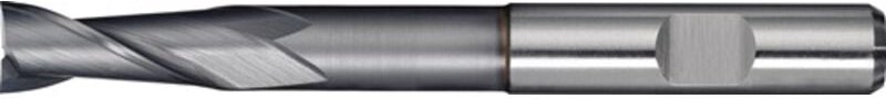 Bohrnutenfräser Typ n Nenn-Ø 5 mm HSS-Co8 TiCN din 1835 b Schneidenanzahl 2 lang