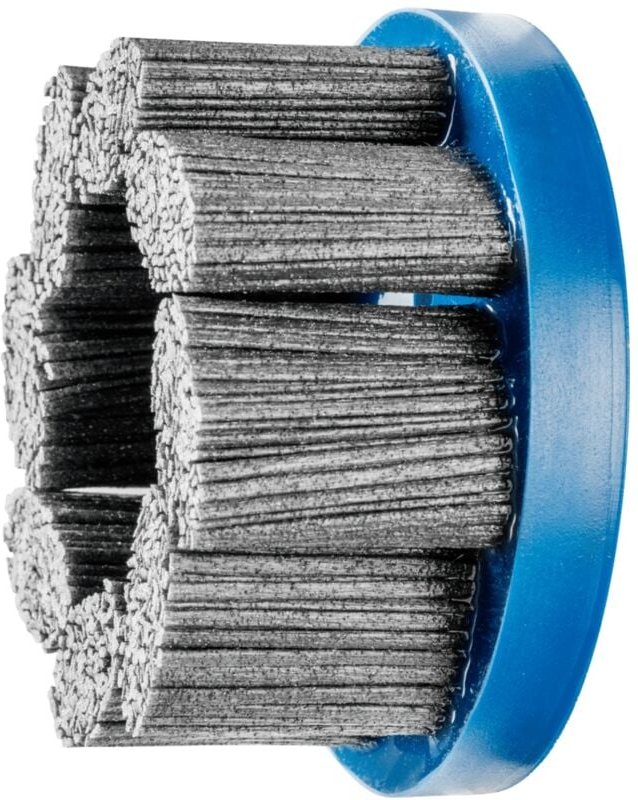 Pferd - composite flex Tellerbürste dbu ø 100x22,2 mm Bohrung SiC-Filament-Ø 1,14 mm Korn 80 stationär