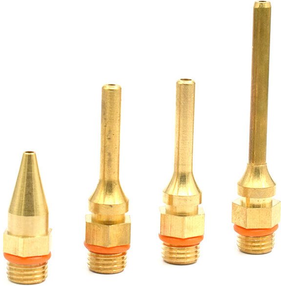Kupfer-Klebepistolen-Set, Heißklebepistolen-Ersatzset für Klebepistole, vier Größen - Sollbry