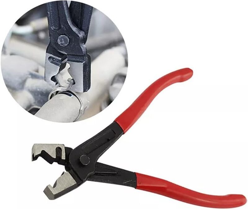 Memkey - Clic- und Clic-R-Schlauchklemmenzange für Kfz-Klemmzangen, CV-Manschettenklemmen-Reparaturwerkzeuge,175 mm