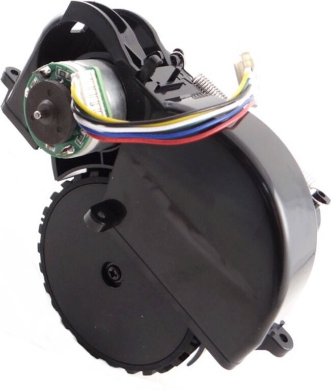 Ersatzteil - Rechtes Rad mit Motor - Rowenta