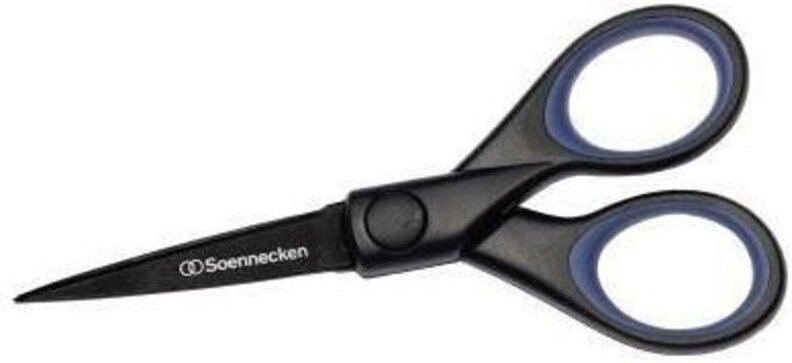 Thumbnail - Universalschere Non-Stick 127mm Rechtshänder Stahl schwarz/blau