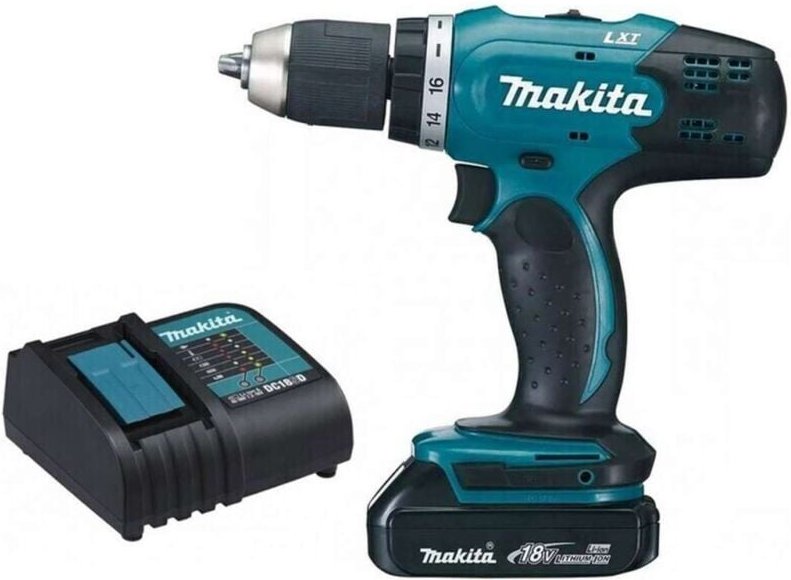 Thumbnail - Werkzeug - 18V Akku-Bohrschrauber, 1x 1,5 Ah Li-Ion Akku, Ladegerät DDF453SYX5 - Makita