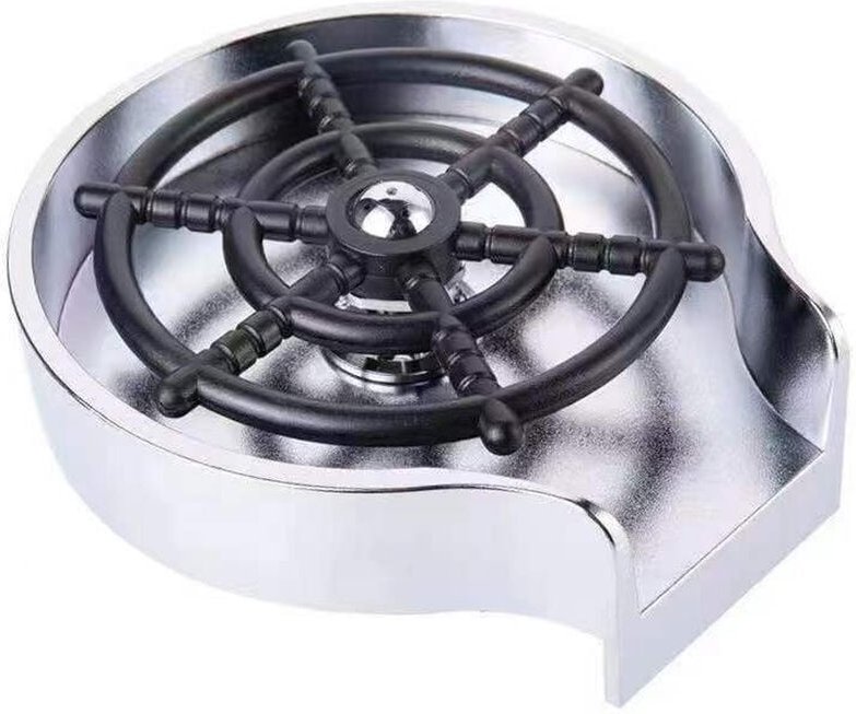 Gläserspüler für Küchenspüle, Automatischer Tassenspüler, Flaschenspüler, Zubehör zur Tassenreinigung für Küchenspüle