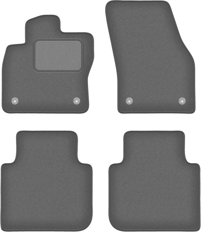 Graphit-Fußmatten für: Skoda Kodiaq Crossover (2016-)