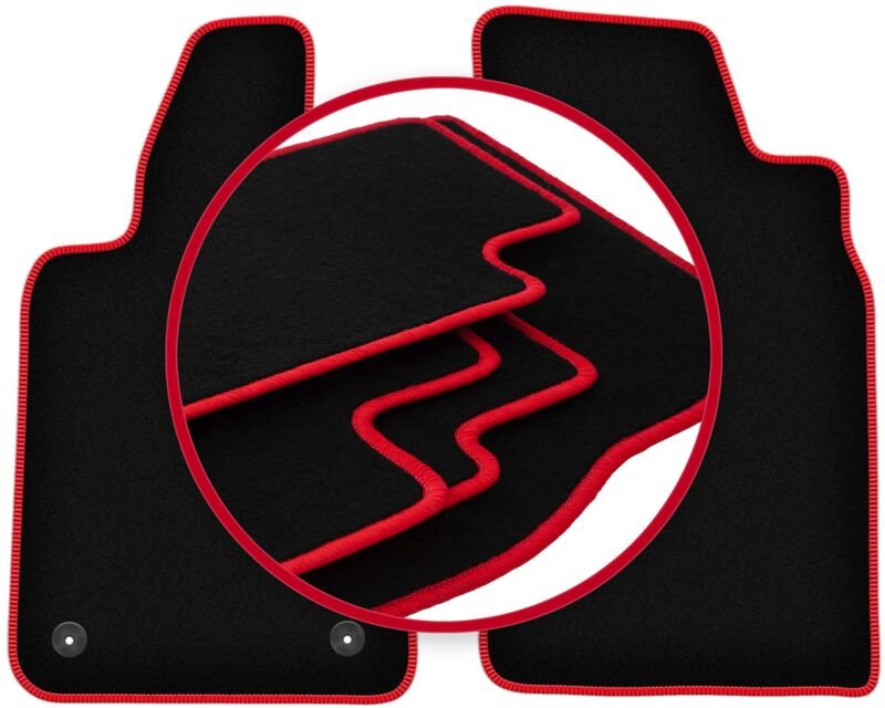 CARLUX-RED Automatten für: Fiat Barchetta Coupé, Cabrio (1995-2005)