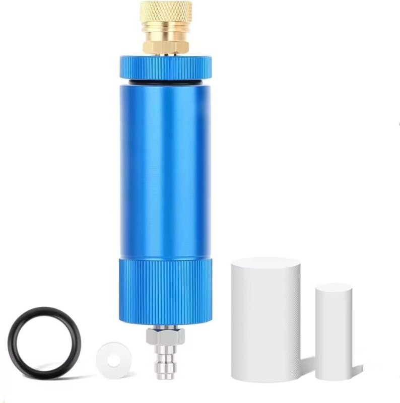 Sollbry - Filter Ölfallen Wasserabscheider, Luftkompressor Feuchtigkeitsfilter Wasserfalle Öl-Wasser-Abscheider Regler