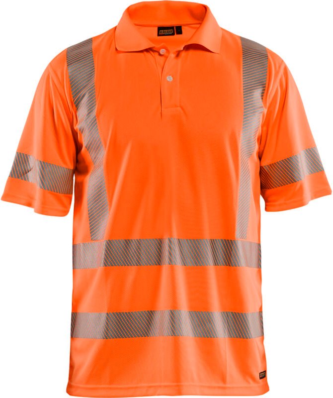 Thumbnail - Hochsichtbares Arbeitspolo 3428 - Neonorange M
