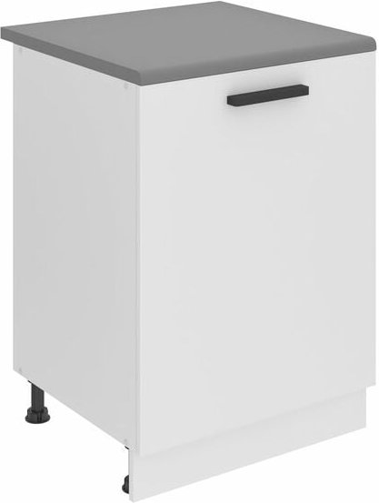 Unterschrank Küche, Küchenunterschrank 60 cm Breite. sd Küchenunterschrank mit Arbeitsplatte. Küchenschrank mit 1 Tür, W...