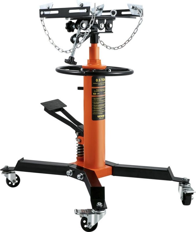Mophorn - vevor Getriebeheber Motorheber 500 kg, Motorblock Getriebe Heber 85-170 cm Hubbereich, Faulenzer hydraulischer...