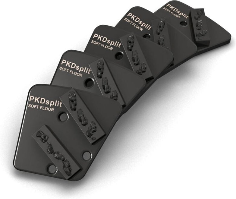 PKD-Splitt-Segmente aus polykristallinen Diamanten (5 Stk.) für Einscheibenmaschine Menzer esm 406