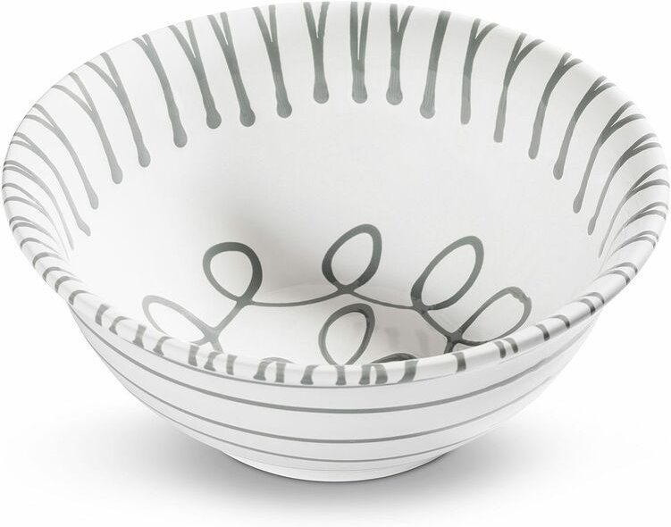 Gmundner Keramik - Graugeflammt, Salatschüssel (ø 26cm)