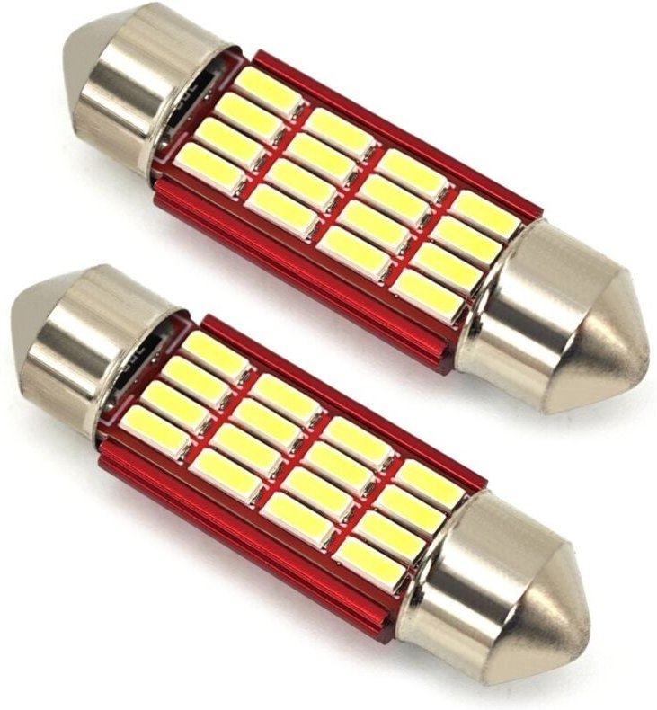 Stück C5W LED Birne SV8.5 12V CANBUS 36mm stark