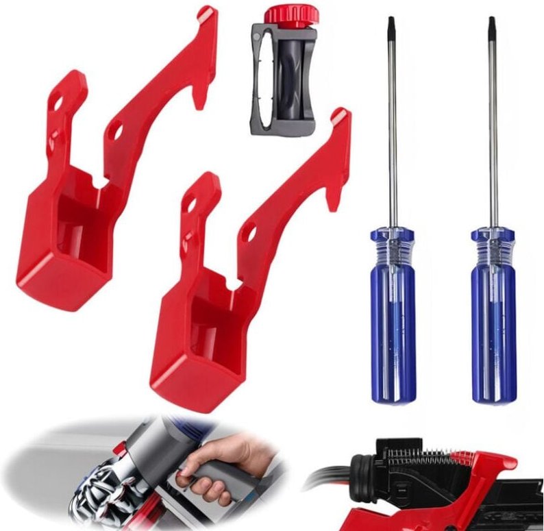 Gachette Dyson V11 V10 Bouton Interrupteur à Gâchette Dyson V10 Bouton Rouge Dyson Outil de Réparation de Bouton pour As...