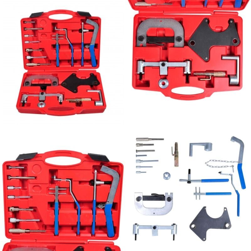 Motoreinstellwerkzeug-Set Geeignet für Renault - Renault Werkstatt - Autowerkstatt - Zündkerzen - Keilriemenwechsel - Mo...
