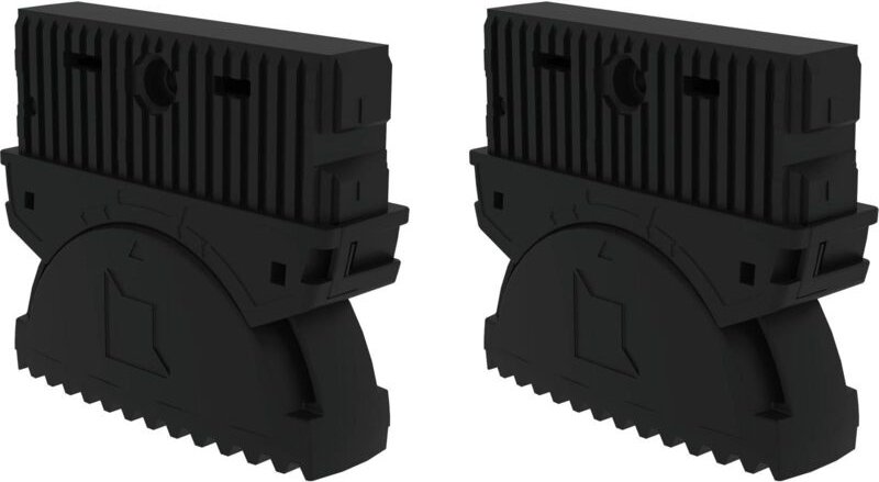 Thumbnail - Munk - Günzburger Steigtechnik 2x nivello-Innenschuh elektrisch ableitfähig 98 x 25 mm - 019218