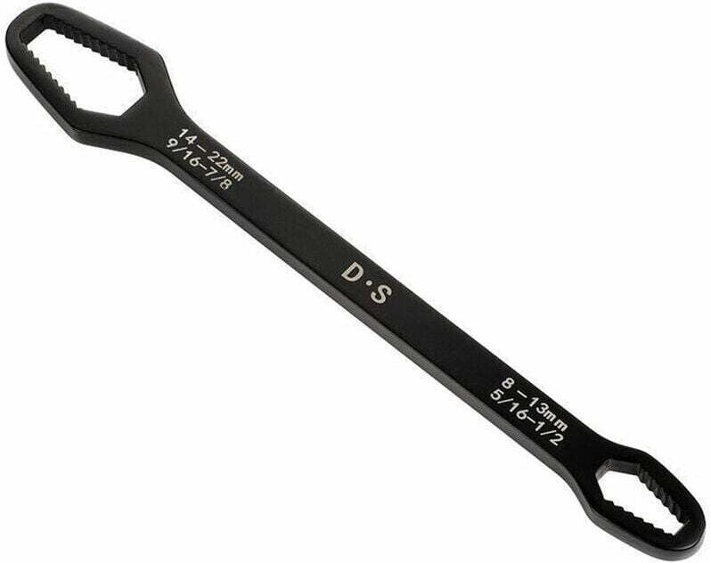 Der multifunktionale Torx-Schlüssel ist ein nationaler selbstspannender Doppelkopf-Handschlüssel von 8 bis 22 mm, schwar...