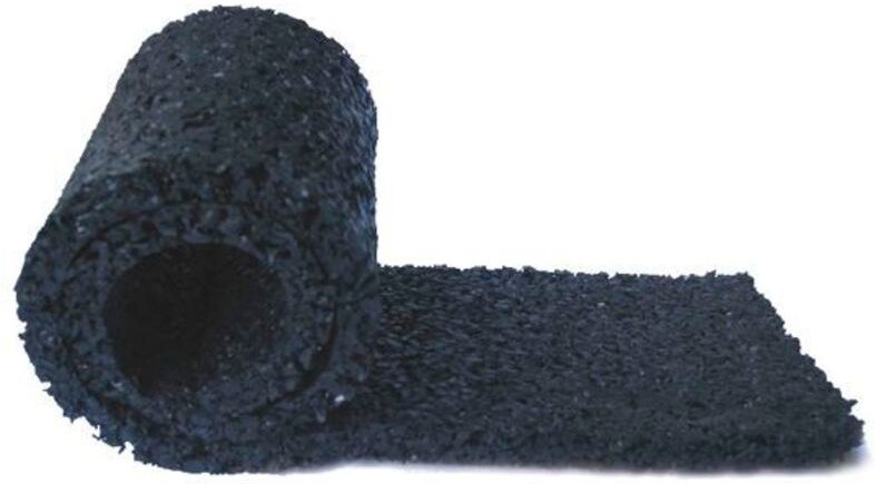 K&r Loftis Bautenschutzmatte (Gummi) für Terrassen Unterkonstruktion 77x8x2300mm