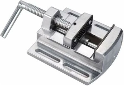 Mumu - Bohrmaschinen-Schraubstock, 2,5-Öffnungs-Schraubstock aus Aluminiumlegierung mit Führungsstange für Elektriker un...